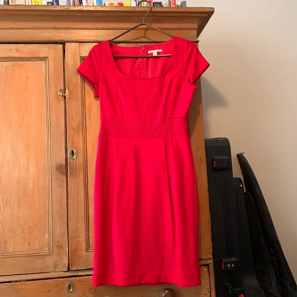 Banana Republic red dress